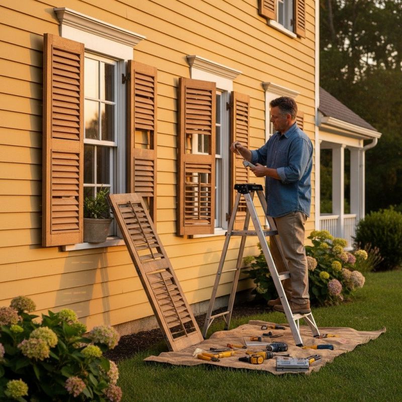Shutter Handle Repair in Littleton, CO